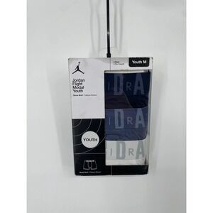 Jordan Boys Flight Modal Boxer Briefs Underwear 3 Pack Size Youth M Obsidian